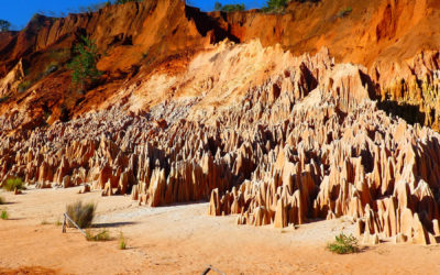 Les tsingy rouges d’Irodo, au nord de Madagascar