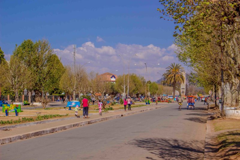 Madagascar - Antsirabe : Gare