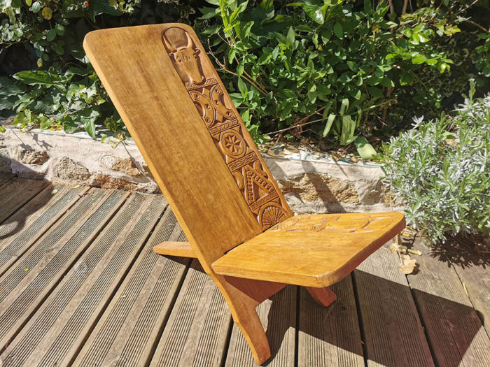 Madagascar - Zafimaniry, chaise